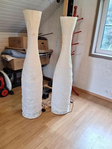 2 Ikea vloerlampen, Enlèvement, Comme neuf