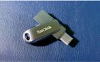 Sandisk USB STICK | USB A/ USB C 128 Gb, Computers en Software, USB Sticks, Ophalen, Gebruikt, SanDisk, 128 GB