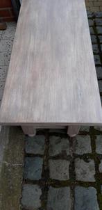 table de salon en bois mis en couleur, Maison & Meubles, Comme neuf, Enlèvement