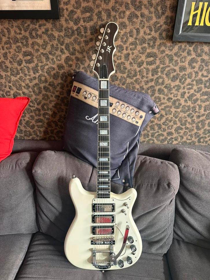 Daguet crestwood deluxe, Muziek en Instrumenten, Snaarinstrumenten | Gitaren | Elektrisch, Ophalen of Verzenden