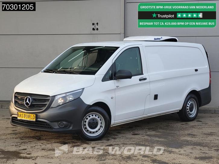 Mercedes Vito 116 Automaat L2H1 Kerstner 230v Stekker Airco, Auto's, Bestelwagens en Lichte vracht, Bedrijf, Te koop, Achteruitrijcamera