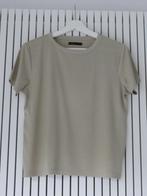 Tshirt Sinsay S, Beige, Ophalen of Verzenden, Zo goed als nieuw, Korte mouw