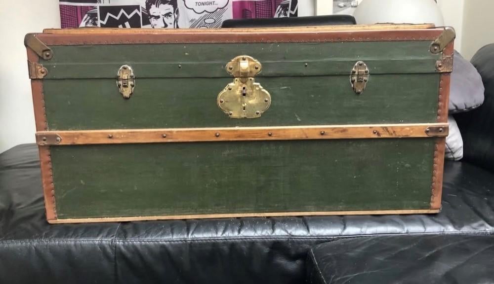 Malle de maison, Maison & Meubles, Accessoires pour la Maison | Coffres, Utilisé, Moins de 50 cm, 50 à 75 cm, 50 à 100 cm, Autres essences de bois