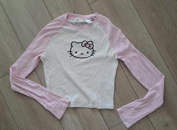 NIEUWSTAAT! - H&M - longsleeve - maat 170 Hello Kitty beschikbaar voor biedingen