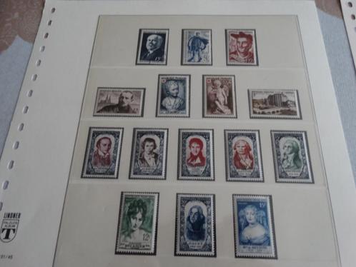 Postzegels Frankrijk (postfris) met plakker, Timbres & Monnaies, Timbres | Europe | France, Envoi
