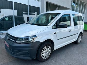 Volkswagen Caddy 1.4 benzine + CNG 1ste eigenaar, Autos, Cuir, Achat, Entreprise, Essence