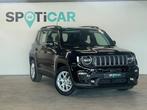 Jeep Renegade Limited, Auto's, Automaat, Zwart, Parkeersensor, Zwart
