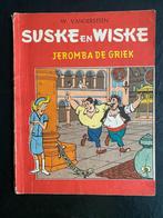 Suske en Wiske 63 : Jeromba de Griek (1e DRUK - 1966), Gelezen, Willy Vandersteen, Eén stripboek, Ophalen of Verzenden
