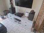tv kast, Huis en Inrichting, Ophalen, Gebruikt, 100 tot 150 cm, Teakhout