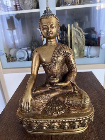 verguld bronzen Shakyamuni Boeddhabeeld beschikbaar voor biedingen