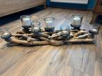 Wmg kaarsenhouder nieuw!, Huis en Inrichting, Ophalen, Hout