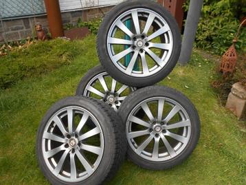 aluminium VELGEN   18 inch  met winterbanden op 