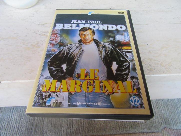 Le Marginal met Jean-Paul Belmondo, Cd's en Dvd's, Dvd's | Actie, Zo goed als nieuw, Actie, Vanaf 16 jaar, Ophalen of Verzenden
