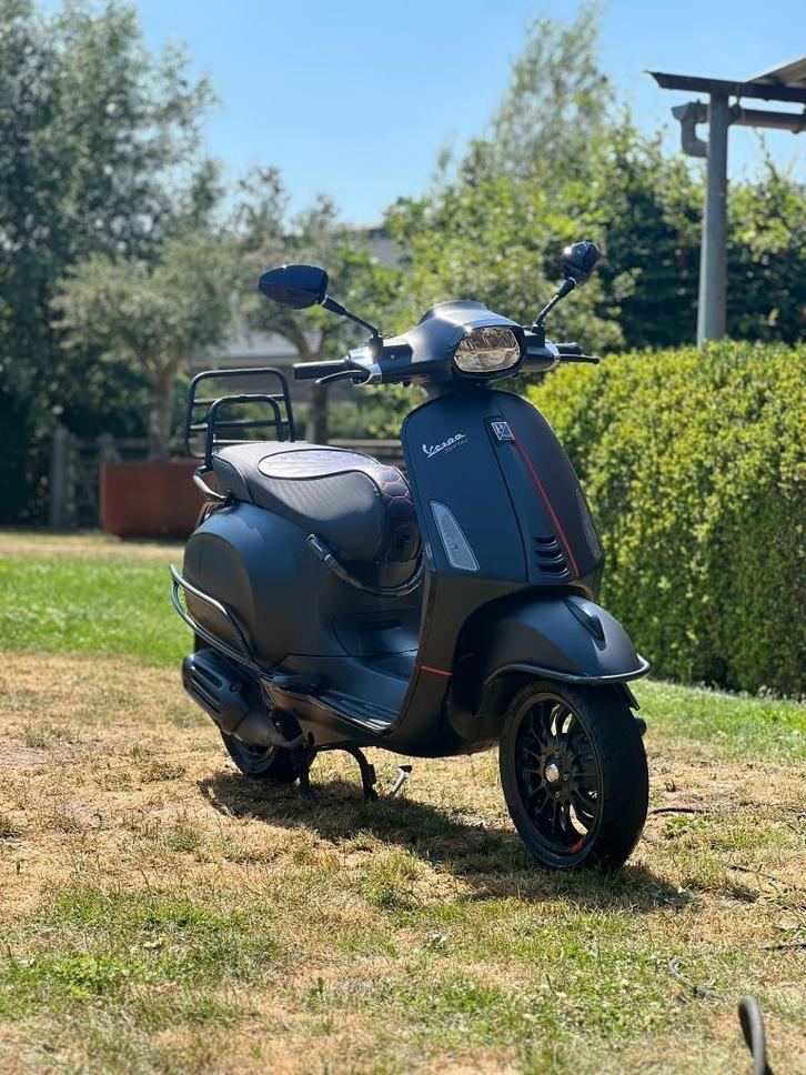 Vespa sprint notte 50cc 4-takt, Fietsen en Brommers, Scooters | Vespa, Gebruikt, Vespa S, Klasse B (45 km/u), Benzine, Ophalen