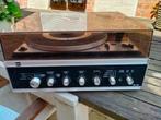 Dubbele platenspeler op vinyl HS 130 (Dual 1224), Audio, Tv en Foto, Gebruikt, Pitch-regelaar, Ophalen of Verzenden, Platenspeler