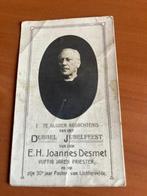 Dubbel Jubelfeest Priester J. Desmet -Lichtervelde, Verzenden, Bidprentje