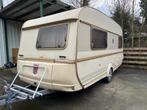 Caravan tabbert, Caravans en Kamperen, Caravans, Vast bed, Schokbreker, Tabbert, Treinzit