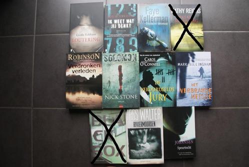 lot van 9 NIEUWE boeken thrillers, €5 per stuk, Boeken, Thrillers, Nieuw, Ophalen of Verzenden