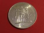 Frankrijk 50 Francs 1977 zilver, Ophalen of Verzenden, Frankrijk, Zilver