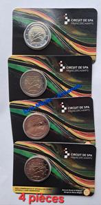 4x coincard België 2025 Spa-Francorchamps (Frans), Ophalen of Verzenden, België