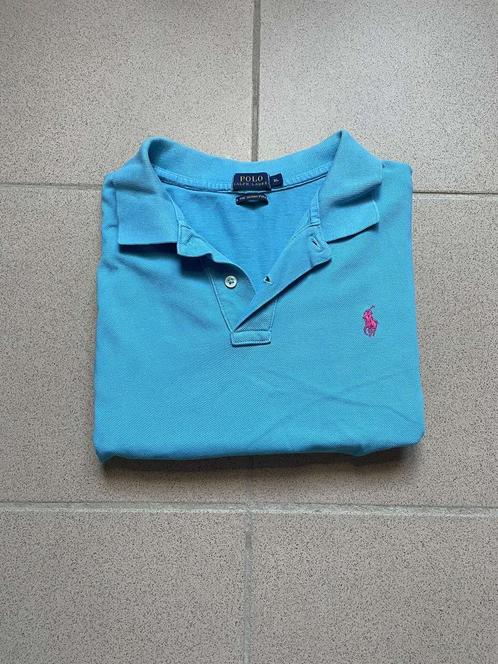 ralph lauren polo, Kleding | Heren, Polo's, Gedragen, Maat 46 (S) of kleiner, Blauw, Verzenden