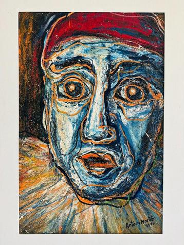 MORTIER Anton - Origineel schilderij – Circusdrama 1974 beschikbaar voor biedingen