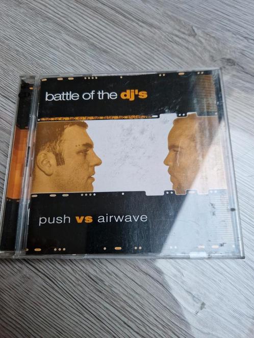 Battle of the DJ's - Push vs. Airwave ZELDZAAM, Cd's en Dvd's, Cd's | Dance en House, Zo goed als nieuw, Techno of Trance, Ophalen of Verzenden