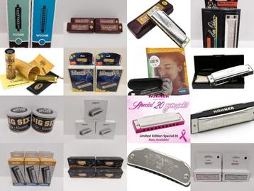 Mondharmonica - Hohner - Fender - Cascha - Suzuki - Easttop