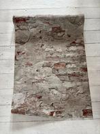 Behang ruw baksteenmotief, Ophalen, 10 tot 25 m², Industrieel