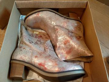 roze leren schoenen glitter maat 38 beschikbaar voor biedingen