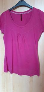 T-shirt KM - Groggy de JBC - fuchsia/rose - taille M - 1,00€, Vêtements | Femmes, Manches courtes, JBC, Taille 38/40 (M), Porté
