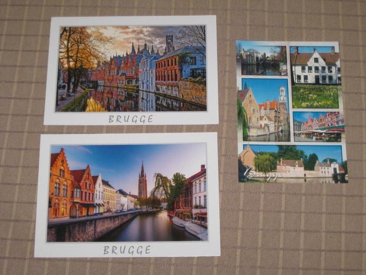 5 Nieuwe Postkaarten Brugge, Verzamelen, Postkaarten | België, Verzenden