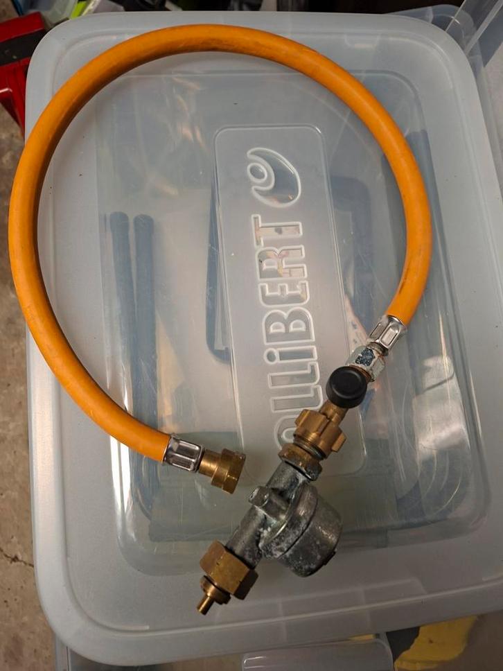 Filtre à gaz et protection contre les ruptures., Caravanes & Camping, Camping-car Accessoires, Comme neuf, Enlèvement ou Envoi