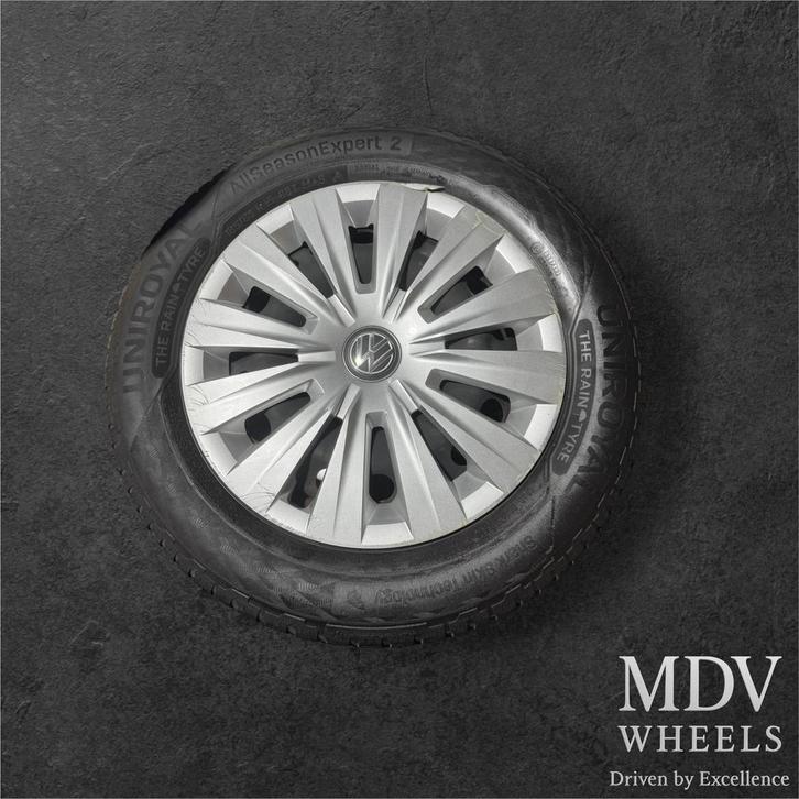 185/65/15 VW POLO WINTERBANDEN OP VELGEN, Auto-onderdelen, Banden en Velgen, Band(en), Winterbanden, Ophalen