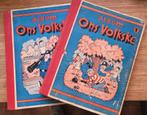Ons Volkske 1 en 2 suske en wiske 1951, Boeken, Stripverhalen, Ophalen of Verzenden, Gelezen