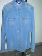 Jeanshemd medium, Blauw, Zo goed als nieuw, H&M, Halswijdte 39/40 (M)