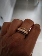 Lot de 3 bagues Victoria, Handtassen en Accessoires, Ringen, Ophalen of Verzenden, Zo goed als nieuw, Bruin, Met strass