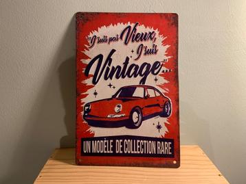 Metalen reclameplaat - Porsche vintage beschikbaar voor biedingen