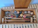 Vintage houten croquet spel, Ophalen