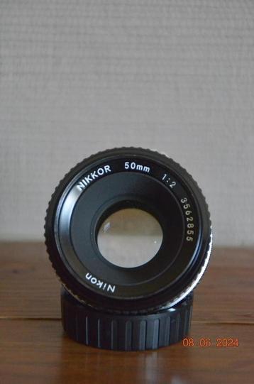 Objectif Nikon 50mm f2 ais