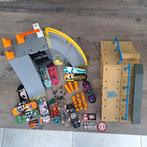 Tech deck skate park met 9 vinger skate board, Ophalen of Verzenden, Zo goed als nieuw