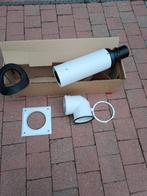 Muur doorvoer schouw gasketel 80/125, Doe-het-zelf en Bouw, Chauffageketels en Boilers, Nieuw, Ophalen of Verzenden, Onderdeel