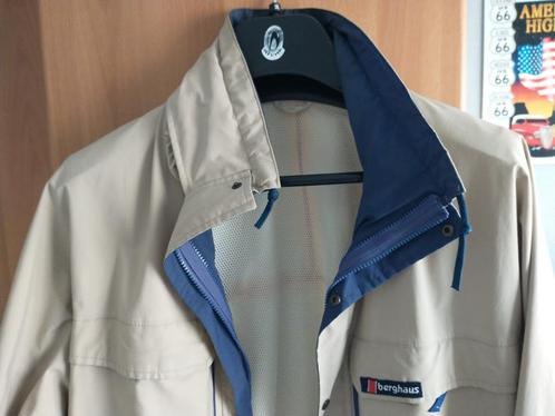 WINDDICHT ADEMEND REGENJAS, Kleding | Heren, Sportkleding, Gedragen, Wandelen of Outdoor, Maat 56/58 (XL), Beige, Ophalen of Verzenden