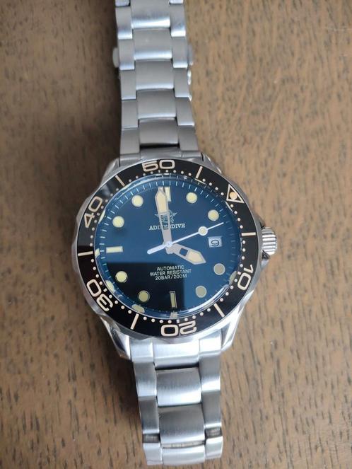 Splinternieuw automatisch Addiesdive duikhorloge, Handtassen en Accessoires, Horloges | Heren, Zo goed als nieuw, Seiko, Ophalen of Verzenden