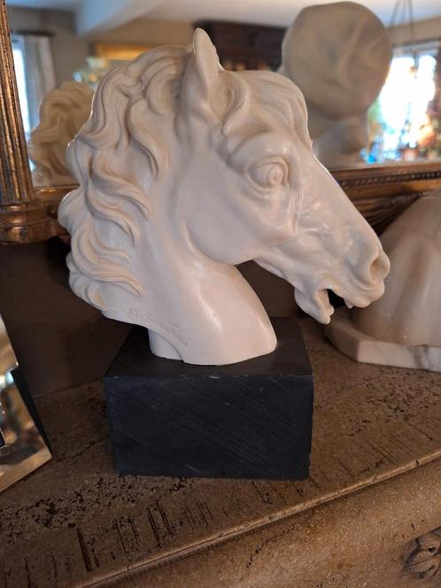 Paardenhoofd  A.Santini in perfecte staat., Antiek en Kunst, Antiek | Religieuze voorwerpen, Ophalen of Verzenden