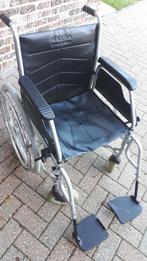 Rolstoel meyra 3.600 / Zb: 45cm - kunstleer - nieuwstaat, Enlèvement, Pliant, Comme neuf, Fauteuil roulant à pousser