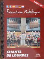 Répertoire Multilingue , chants de Lourdes (330 blz), Zo goed als nieuw, Verzenden
