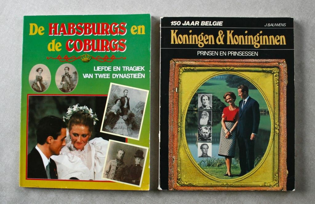 Habsburgs en Coburgs / Koningen en koninginnen., Collections, Maisons royales & Noblesse, Utilisé, Magazine ou livre, Enlèvement ou Envoi