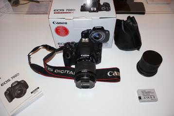 Canon EOS 700D camera beschikbaar voor biedingen