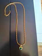 Ketting met hangertje van verguld goud, beschermend oog, Ophalen, Zo goed als nieuw, Goud, Goud